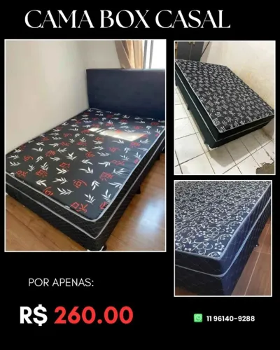 cama box casal (promoção)