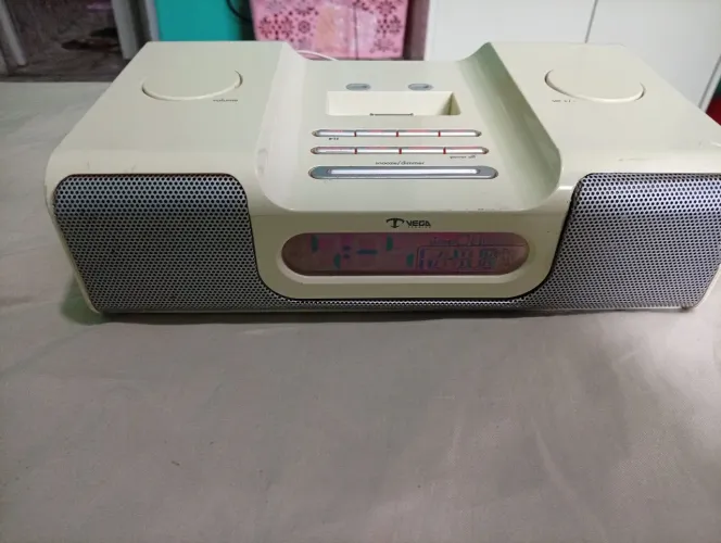 Rádio relógio digital iPod 