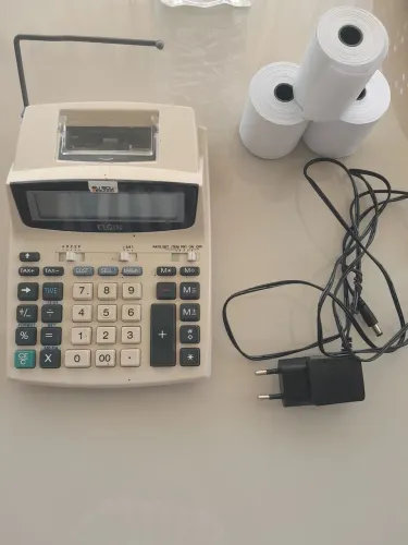 Calculadora com bobina