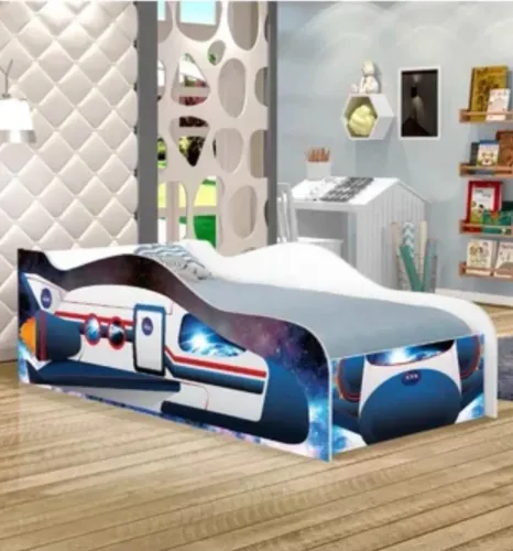 VENDO CAMA INFANTIL TEMÁTICA ESPACIAL! ?