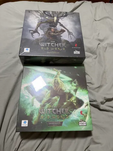 Lote Board Game The Witcher OLd world+Expansão