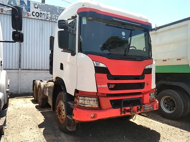 Scania G 450 A 6x4 2p (diesel)(E5) 2019/2020 Vamos Seminovos Regente Feijó