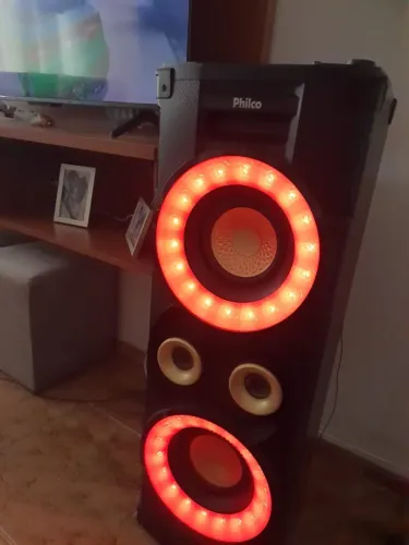 Caixa de som Portátil Philco 