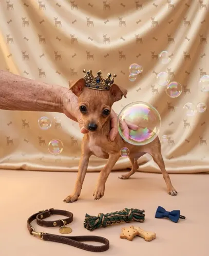 Pinscher Top de Linha - Saudável, Brincalhão e Carinhoso