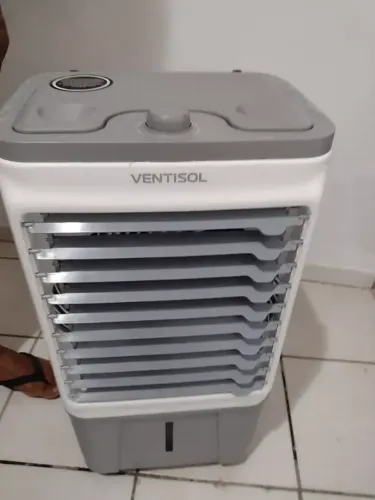 Climatizador Ar Ventisol Portátil Turbo Evaporativo 16 Litros 5 em 1 Umidificador CLIN16PR