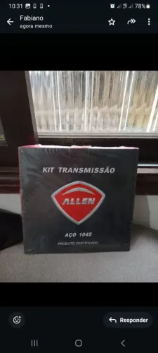 Relação da fazer 250 cc
