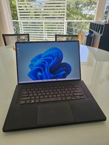 Notebook Asus ROG Zephyrus M16 - RTX 3070TI - 40GB RAM - I9 12a Geração