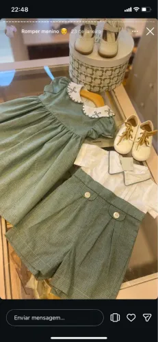 Romper bebê maaculino 