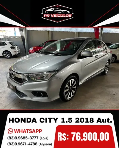 Honda City Sedan Personal 1.5 Flex 16V Aut. 2018