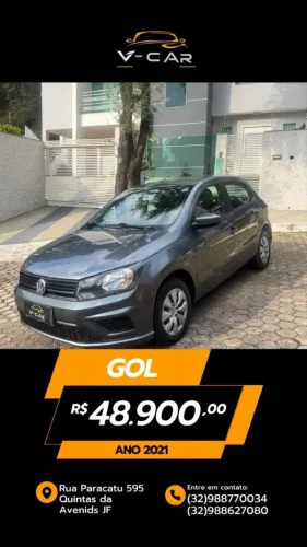 Volkswagen Gol Geração VII 1.0 12V Flex Mec. 4P 2021