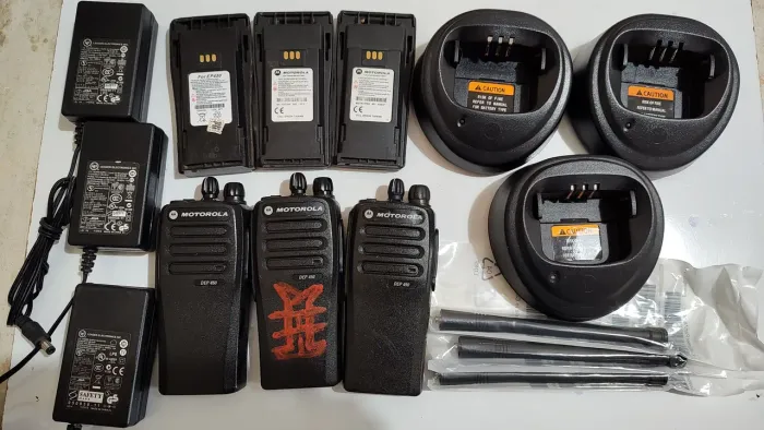 Rádio Motorola comunicador comunicação Dep 450 VHF comoletos