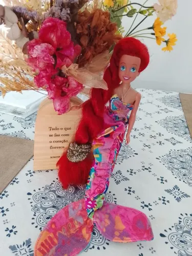 Boneca Ariel Disney Dos Anos 1992 (USADO)