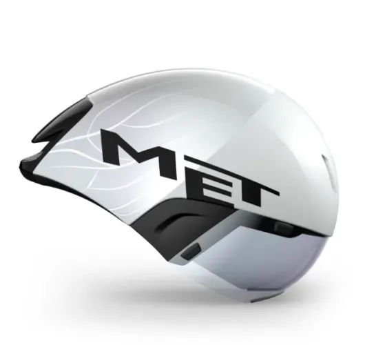 Capacete de Ciclismo Met Aero Codatronca Branco M/L