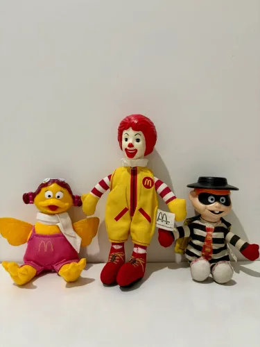 Boneco Pelúcia Turma do Ronald McDonald?s Oficial Estrela - 2001