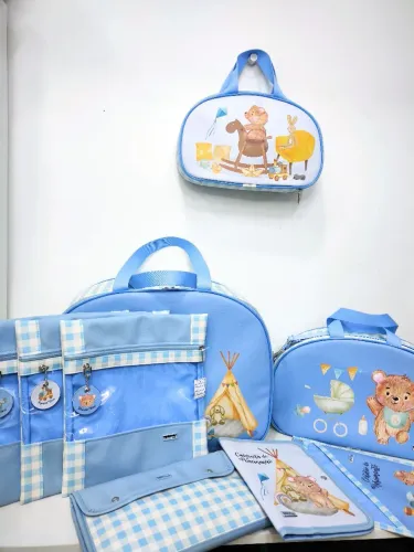 Kit Maternidade Completo ursinho 11 peças 