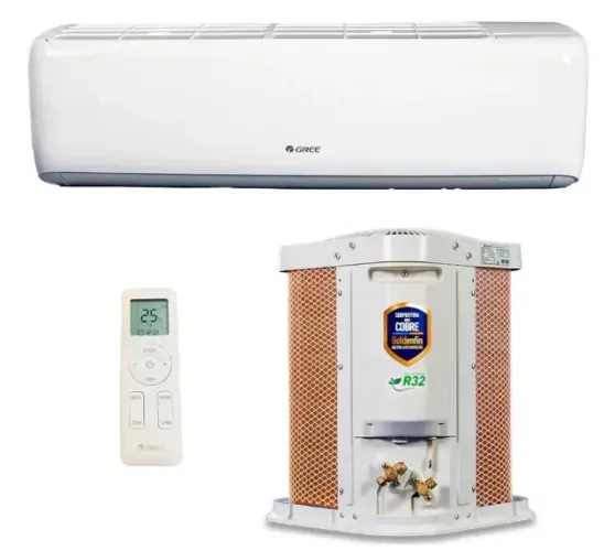 Ar condicionado de 12.000 BTUs gree inverter com wi-fi