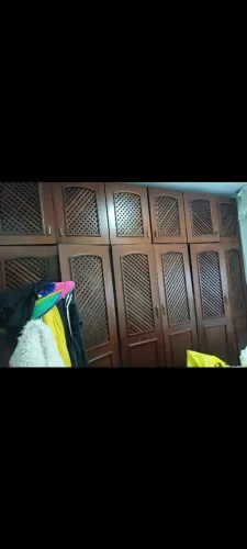 Quarda roupa 6 portas madeira maciça
