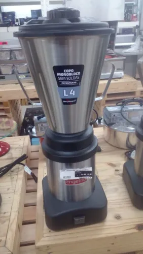 LIQUIDIFICADOR INDUSTRIAL DE 4 LITROS DE BAIXA ROTACAO, DA MARCA SKYMSEN, NOVO, PROMOÇÃO!!