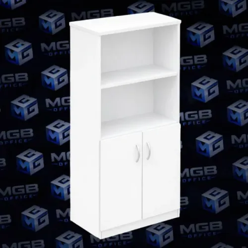 Armário Alto com 2 Portas e Prateleira - 1,59x0,80x0,42cm - (BRANCO) (SUPER OFERTA)