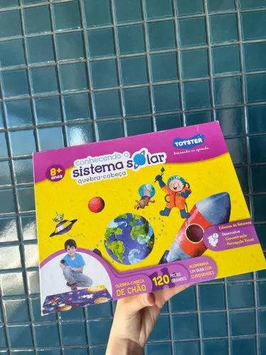 Jogo Quebra cabeça Conhecendo o Sistema Solar