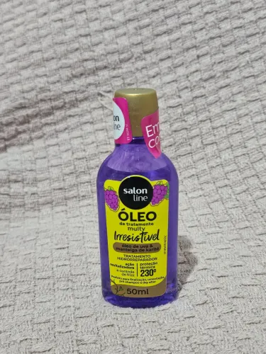 Salon Line, Óleo de Tratamento, Cacho dos Sonhos, Multy Uva, Vegano -