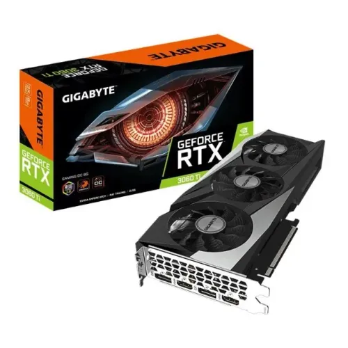 Placa de Video Gigabyte GeForce RTX 3060 Ti Gaming OC 8GB GDDR6 256-bit, GV-N306TGAMING OC