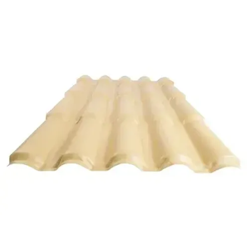 Telha pvc colonial marfim