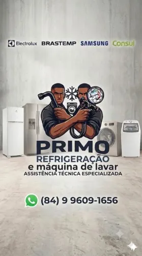 Conserto em refrigeração e maquina de lavar
