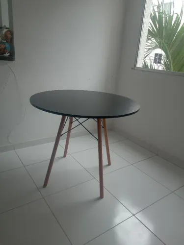 Mesa Redonda 90cm MESA Mesa de jantar Eames Eiffel 