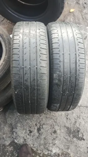 vendo 2 Pneus Bridgestone 205-60-16 sem VULCANIZAÇÃO ótima estrutura pneus sem avaria l