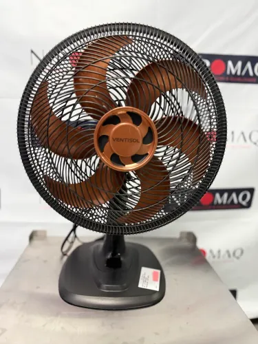 VENTILADOR MESA 40 CM 6P BRONZE PREMIUM VENTISOL