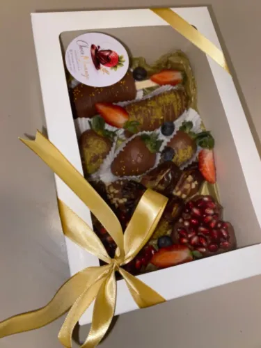 Frutas banhadas em chocolate BELGA ?