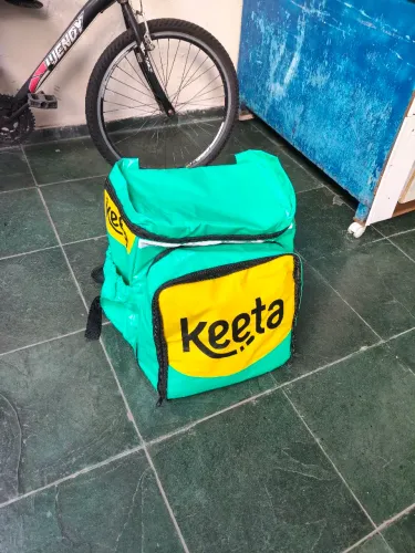 Bag de Entrega KeeTa Oficial - Mochila Térmica Delivery  (nova)