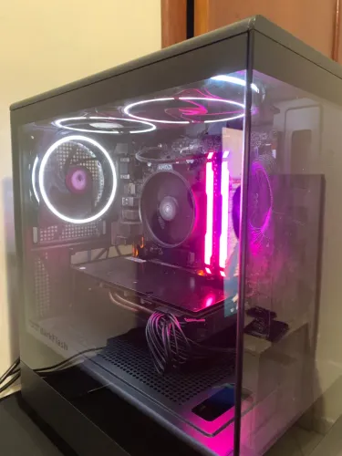 Pc Gamer Completo Ryzen 5 + RX 5700 XT + Monitor 165Hz