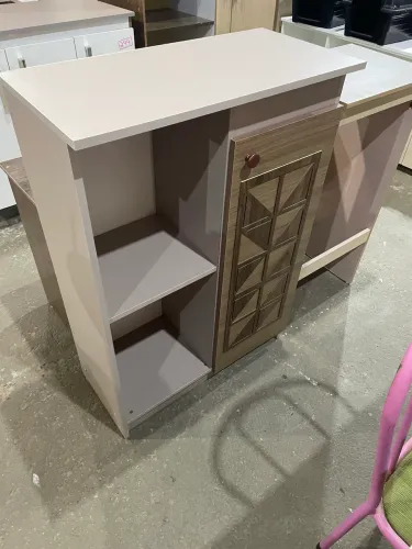 Armário tipo balcão café 1 porta semi novo mdf 