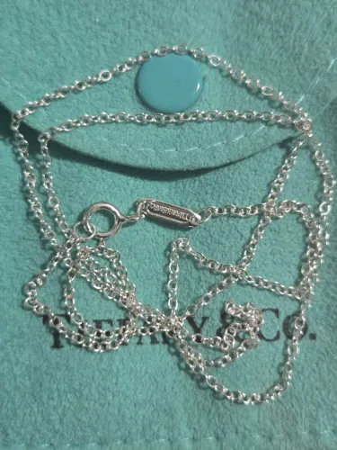 Colar tiffany & co 45 cm