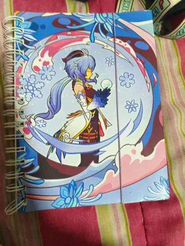 Caderno de desenho 240g Ganyu Genshin Impact