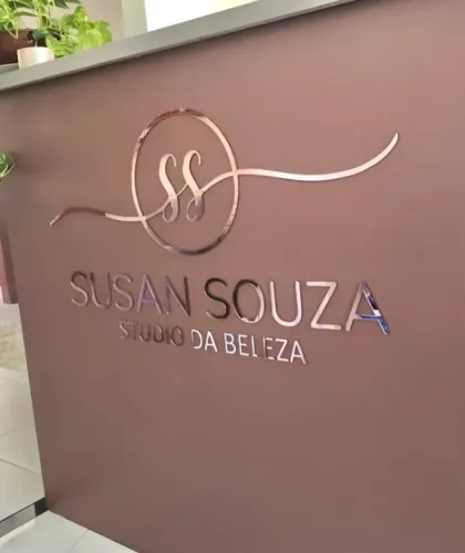 Placa Letreiro Letra Logo em Acrílico Personalizado