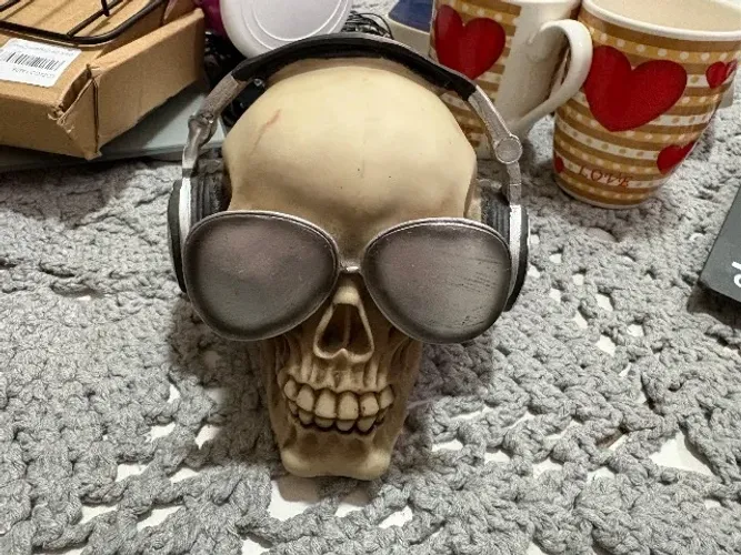 Cofre em formato de caveira