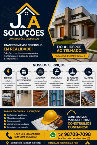 Pedreiro empreiteiro.