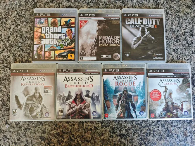 Jogos Originais Playstation 3