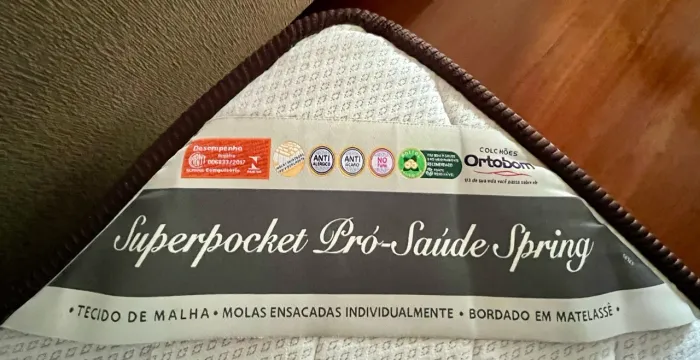 Colchão Ortobom Superpocket Pró Saúde Queen