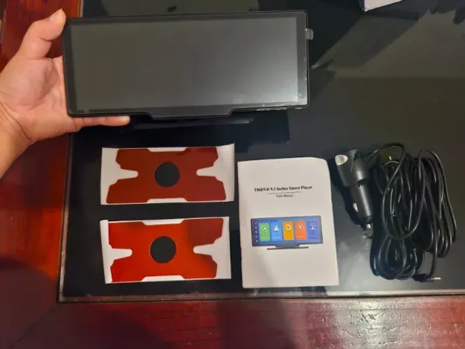 Central Multimídia Portátil Universal - CarPlay e Android Auto 10.26 Pol Touch (Nova!)