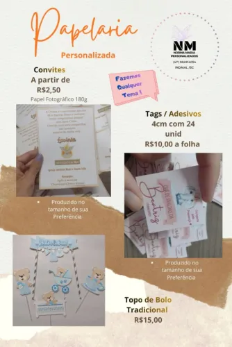 Kits Festa - Papelaria Personalizada - Só um Bolinho