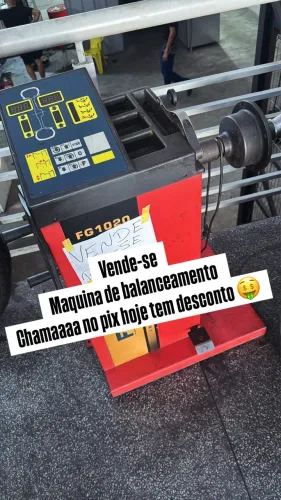 Vende-se máquina de balanceamento