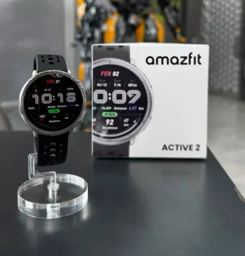 Amazfit Active 2 GPS integrado tela Amoled 1.32" lacrado com garantia