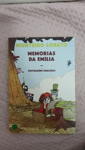 Livro infantojuvenil "Memórias de Emília" de Monteiro Lobato