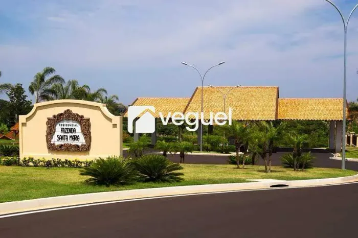 Terreno residencial de 1.500 m² à venda no Condomínio Fazenda Santa Maria, em Cravinhos