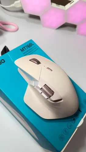Mouse Rapoo Novo - MT760L Sem Fio Bluetooth + 2.4GHz + USB-C
