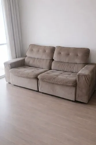 Sofá retrátil reclinável